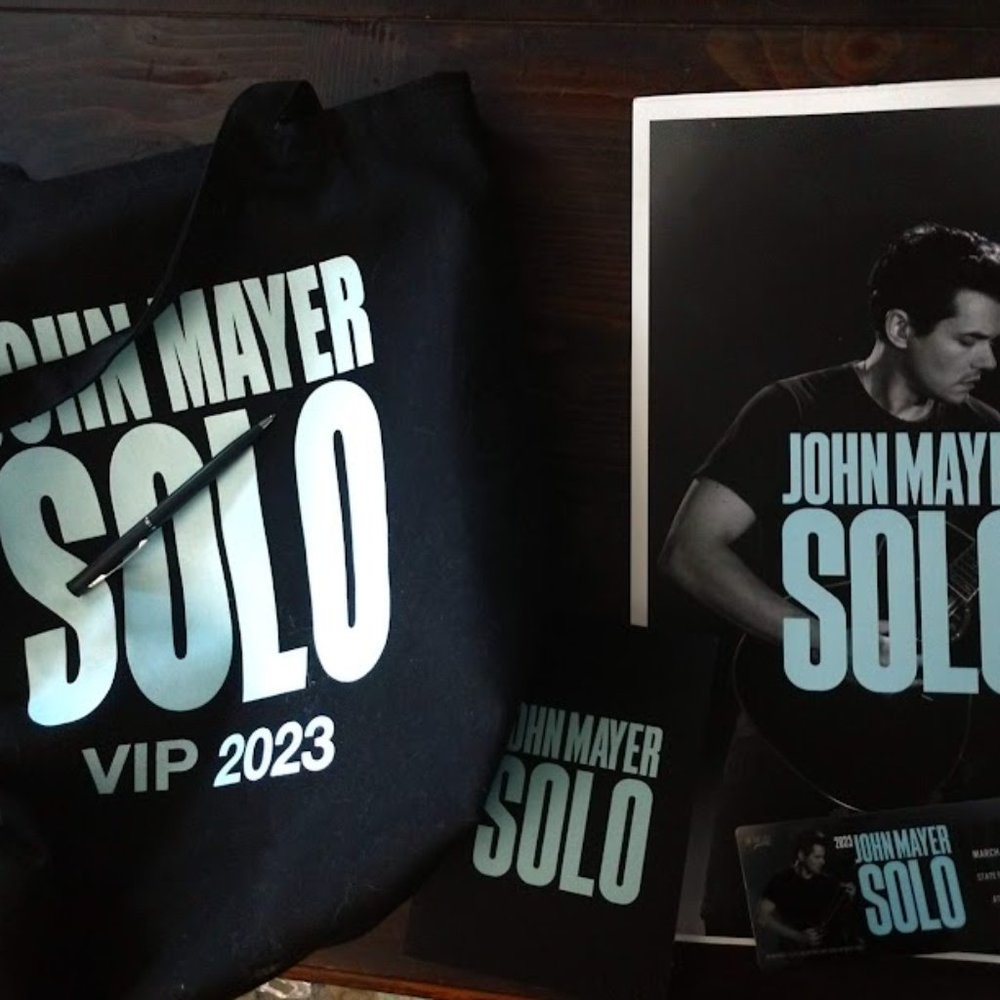 John Mayer Solo Tour Atlanta  VIP Pack